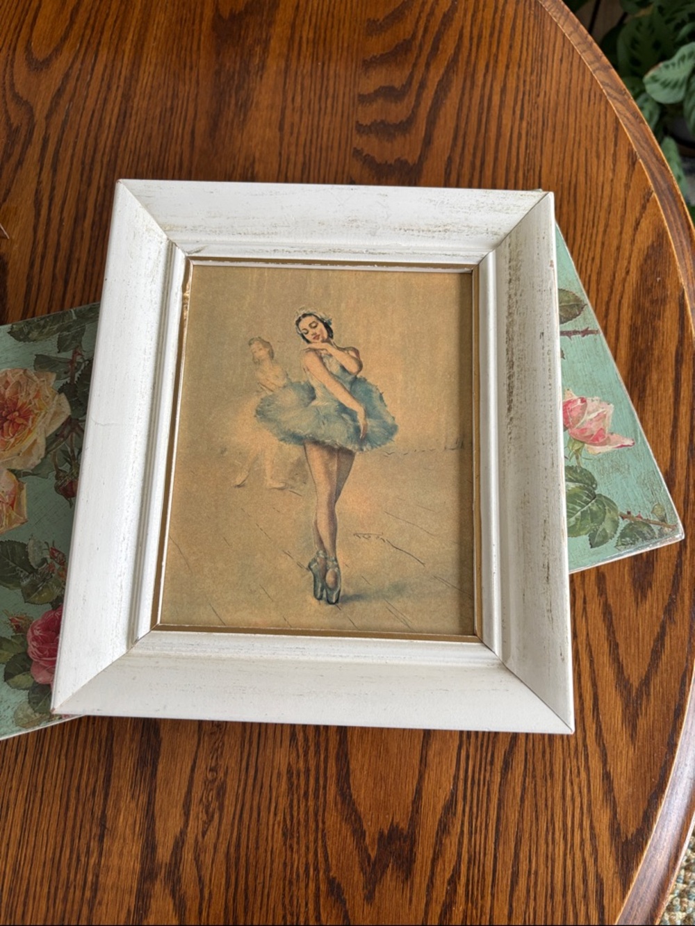 Vintage Ballerina Print